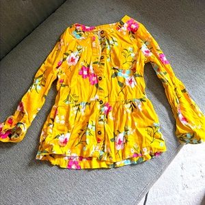 Carters long sleeve blouse 3T